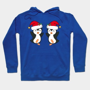 Cute Christmas Penguins Hoodie